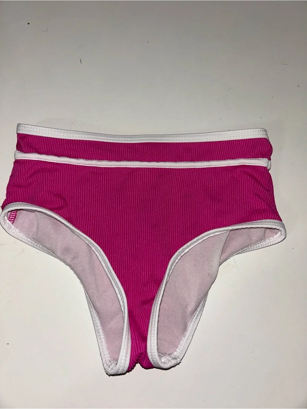 Girls' Bright Pink Long Sleeve Swim Top and Mixed Prints Swim Set